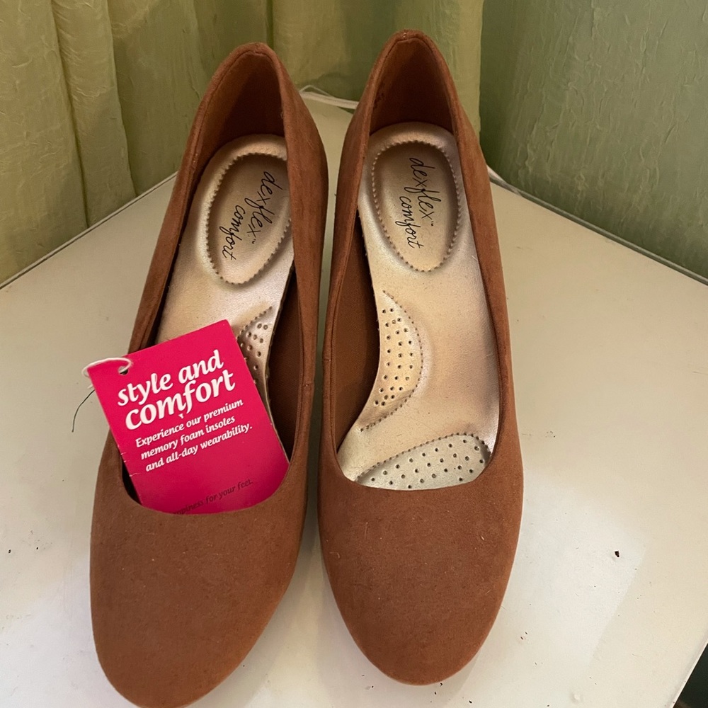 Brown heels